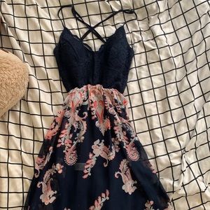 navy dress